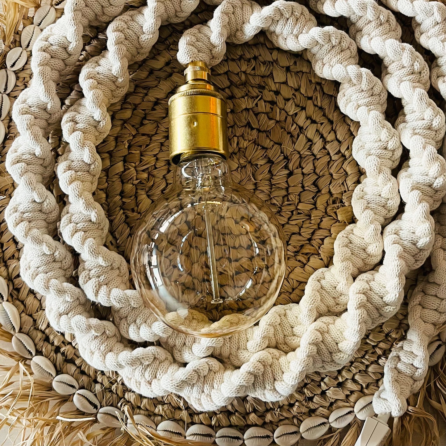 DIY KIT MACRAME LAMP