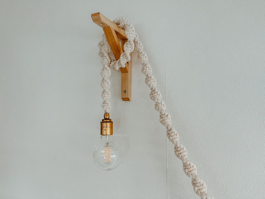 DIY KIT MACRAME LAMP