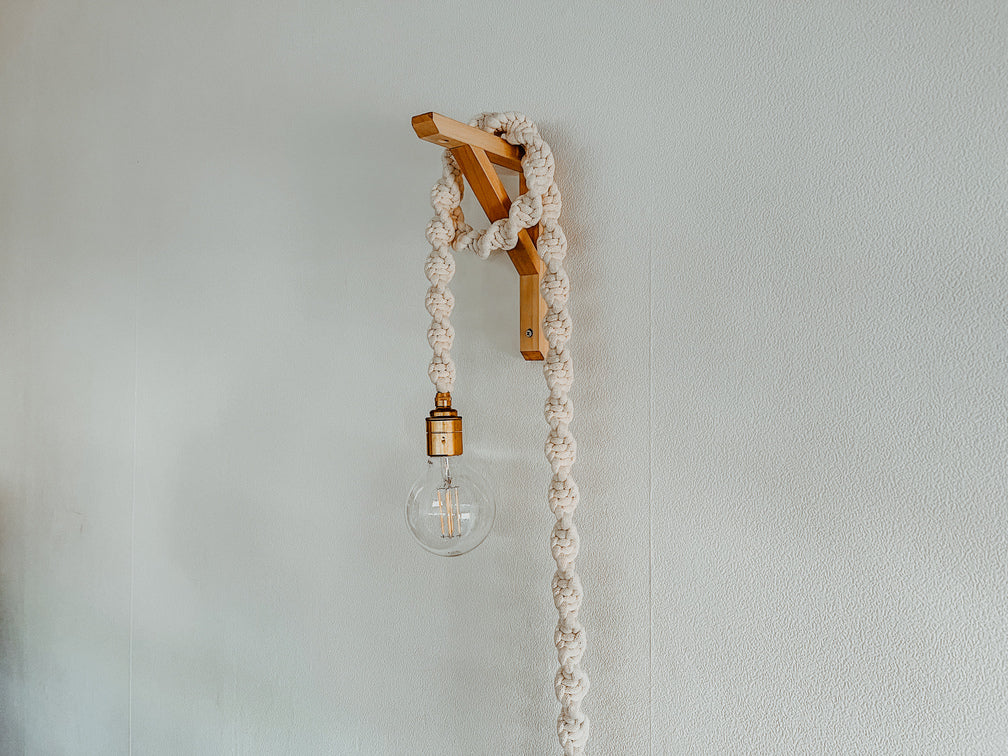 DIY KIT MACRAME LAMP